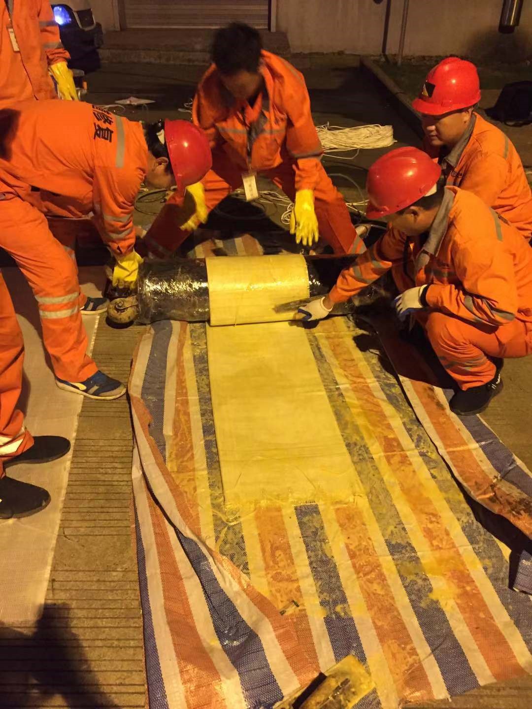 乌达CIPP局部树脂固化法